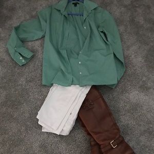 Lands End Button Down